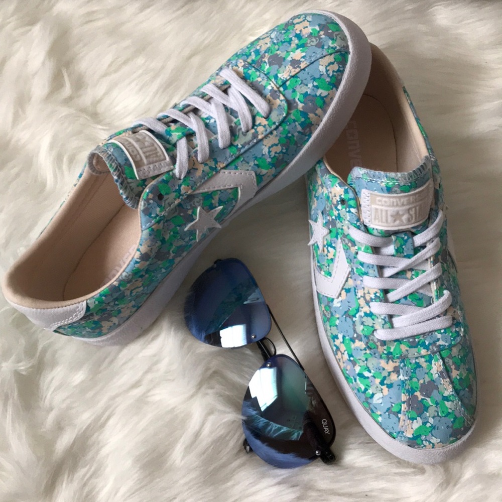 🌸CUTE FLORAL CONVERSE 🌸 BREAKPOINT OX 🍬